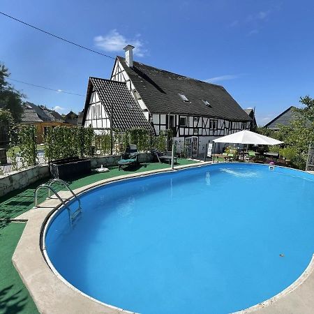 Ferienwohnung Sabershausen Landhof Sonne Exterior foto