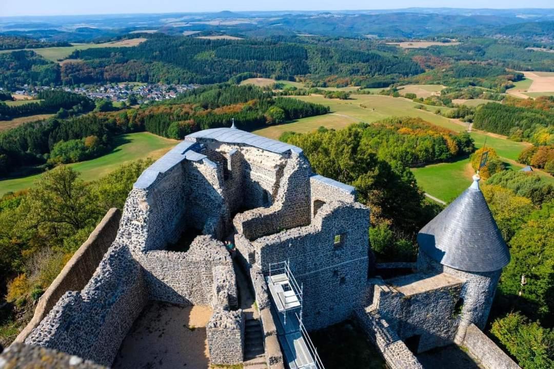 Ferienwohnung Sabershausen Landhof Sonne Exterior foto