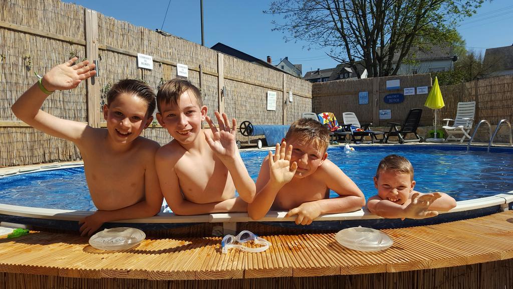 Ferienwohnung Sabershausen Landhof Sonne Exterior foto