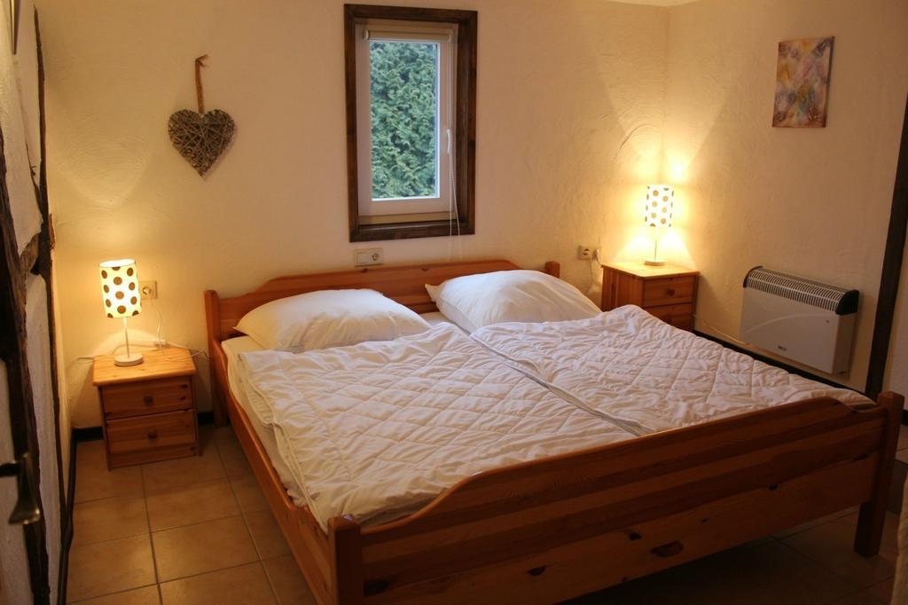 Ferienwohnung Sabershausen Landhof Sonne Exterior foto