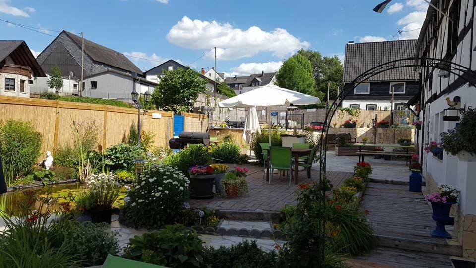 Ferienwohnung Sabershausen Landhof Sonne Exterior foto