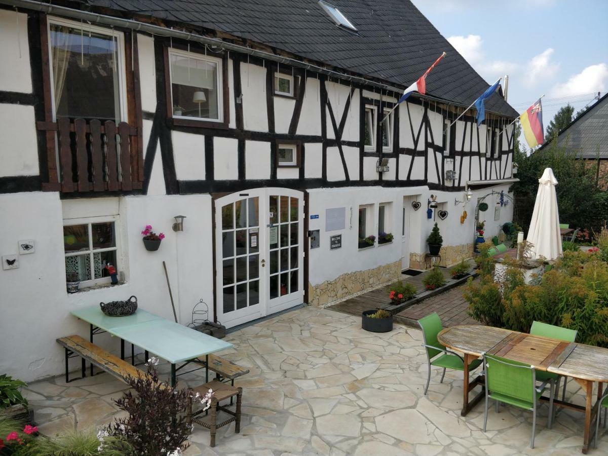 Ferienwohnung Sabershausen Landhof Sonne Exterior foto